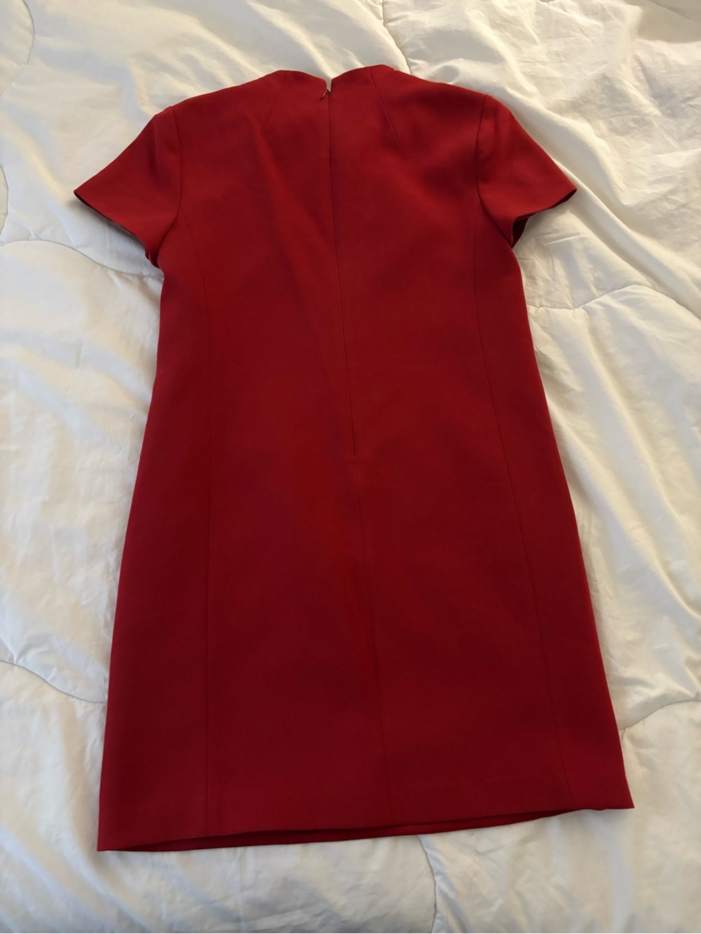 Classic Red Shift Dress - Brand: Theory - Picture 2 of 3